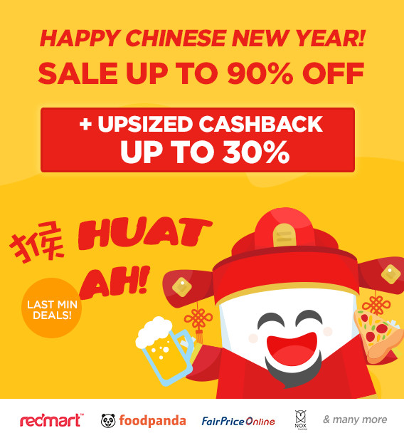 Chinese new year sale design template stock vector (royalty free) 347785607 CHINESE NEW YEAR Promotions & Sales 2016 | ShopBack