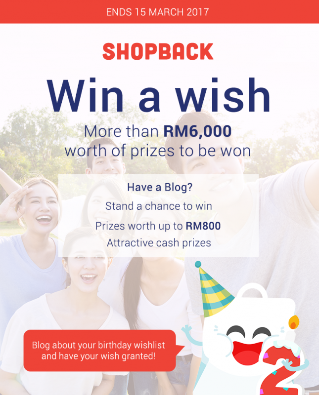 Win a Wish Contest by Shopback