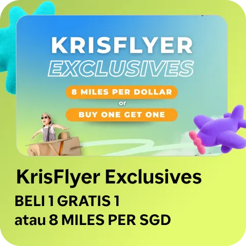 KF DEALS! BUY 1 GET 1 / 8 MILES PER SGD
