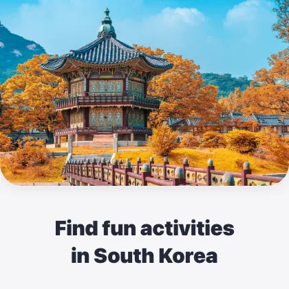 Book things to do in South Korea