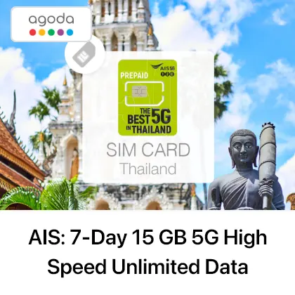 AIS 7-Day 15 GB 5G High Speed Unlimited Data