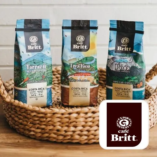 Cafe Britt Gourmet Coffee