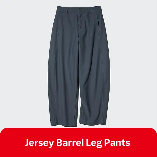 Jersey Barrel Leg Pants