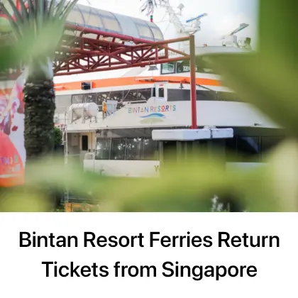 Bintan Resort Ferries Return Tickets from Singapore - Pelago Recommended Activities