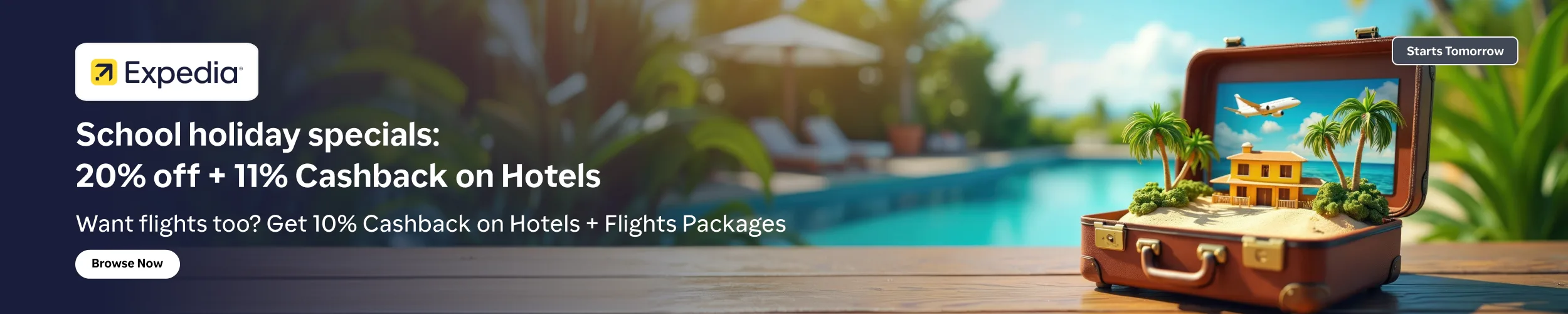 Expedia Escapes teaser 10 May