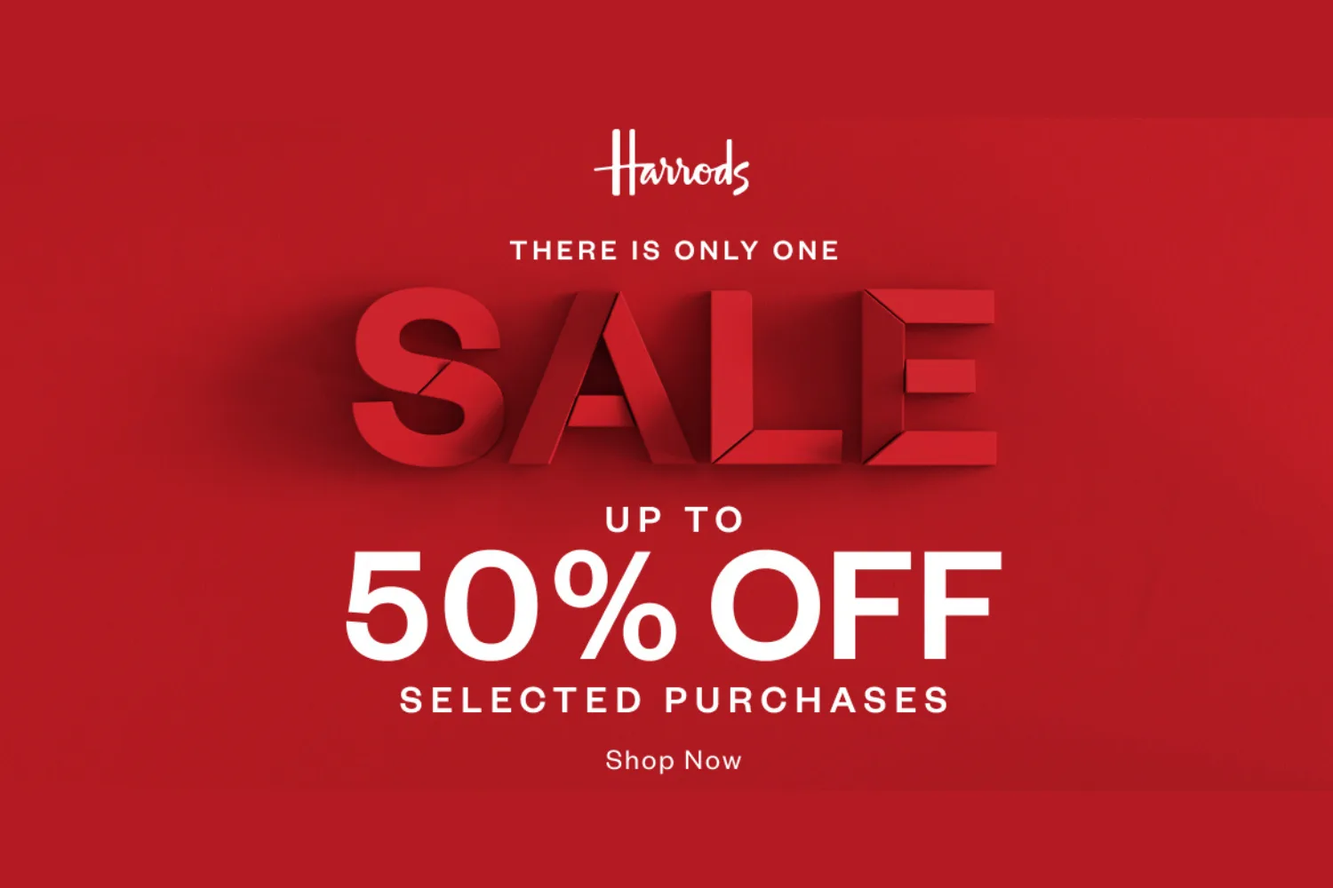 Harrods hero banner