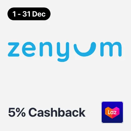 1 Dec - 31 Dec Zenyum 5%