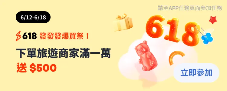 旅遊抽一萬