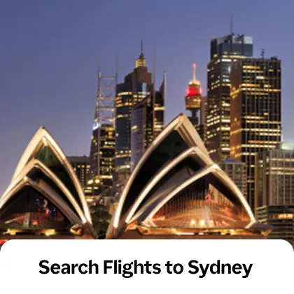 Search Flights to Sydney