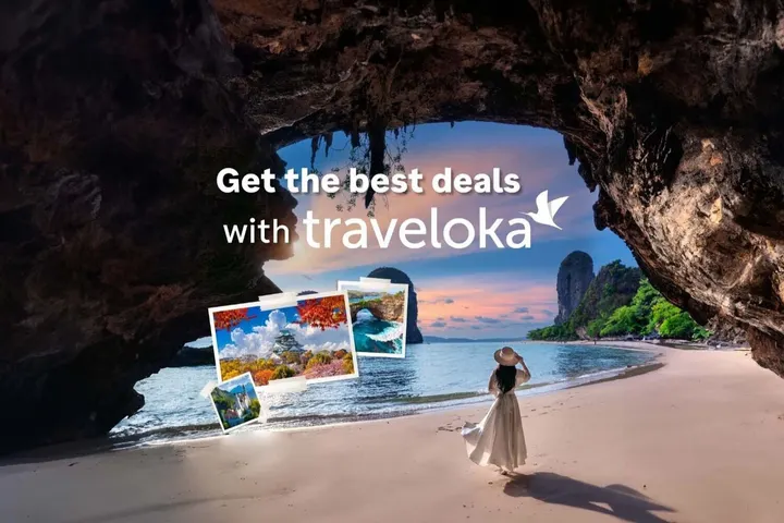 Traveloka hero banner