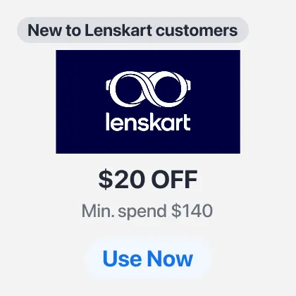 Lenskart $20 OFF (Evergreen FTM)