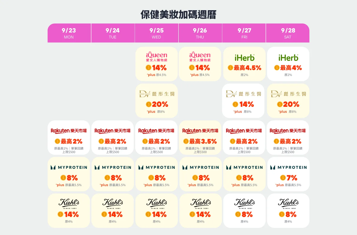 web 加碼日曆