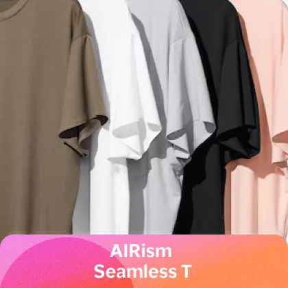 AIRism Seamless T 