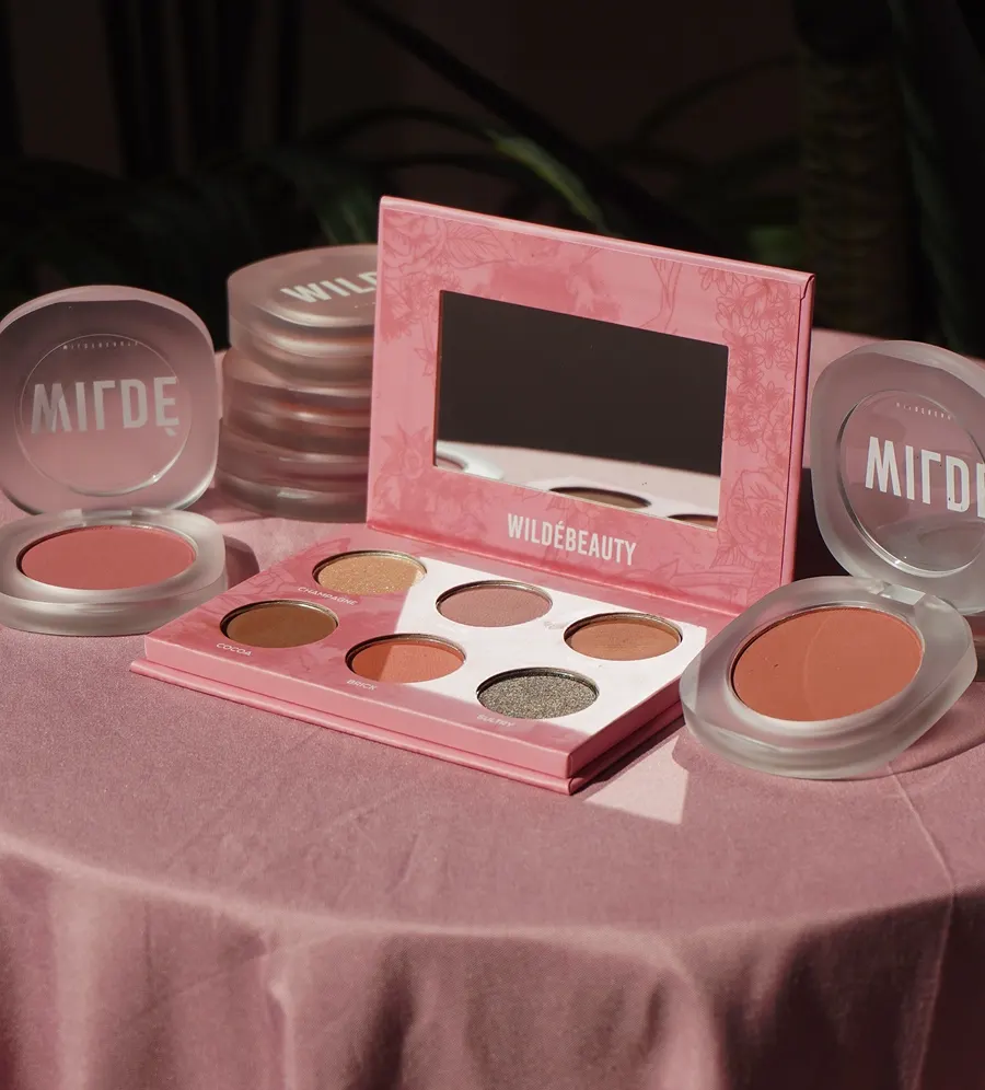 WILDÉ Beauty and Cosmetics hero banner