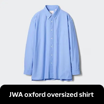 JWA oxford oversized shirt