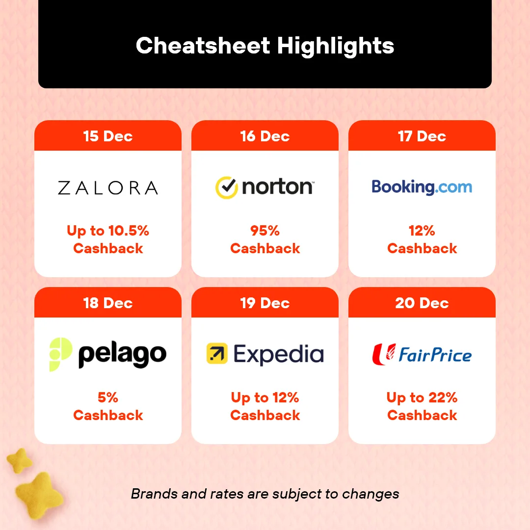 12 Days of Christmas - Cheatsheet web 1