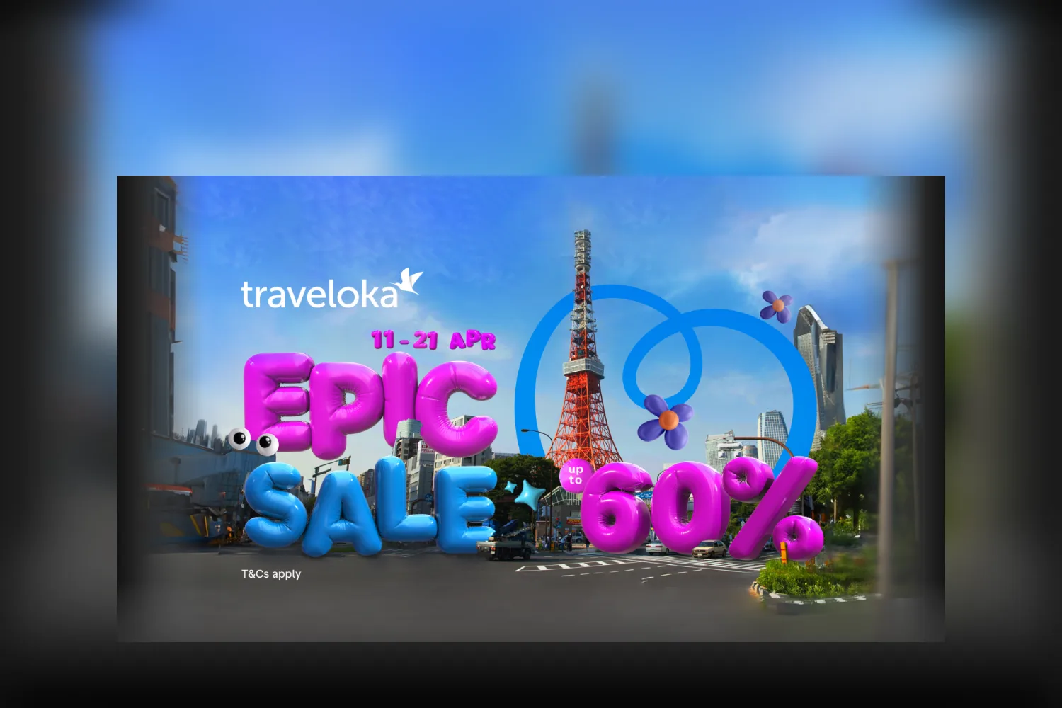 Traveloka hero banner