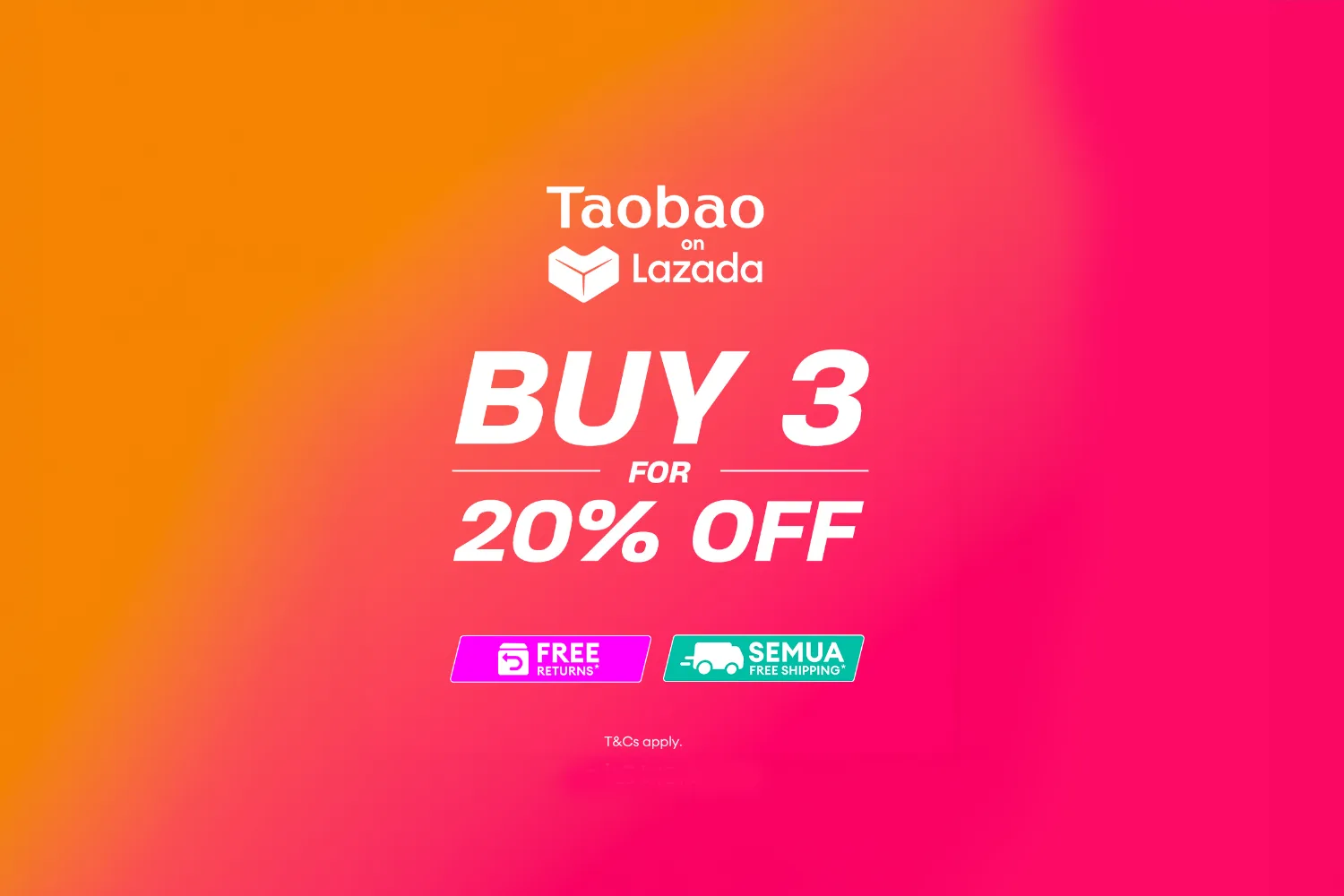 Lazada hero banner