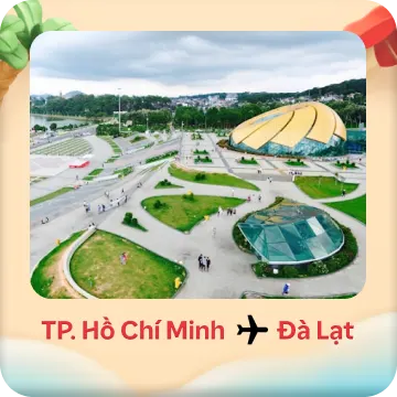 Bay thẳng TP. Hồ Chí Minh đến Đà Lạt từ 667.887 ₫