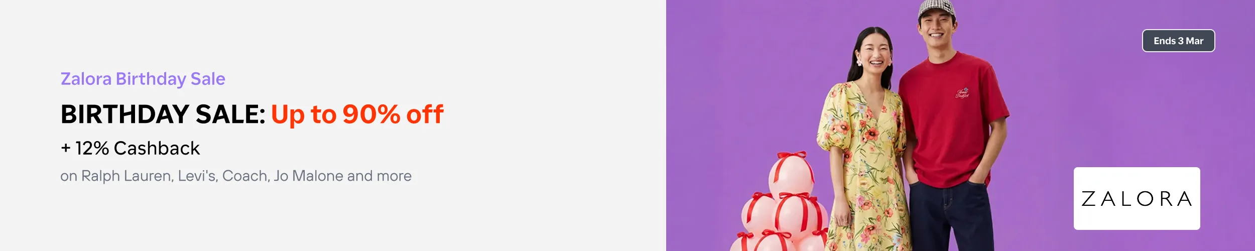 ZALORA Birthday 1-3 Mar