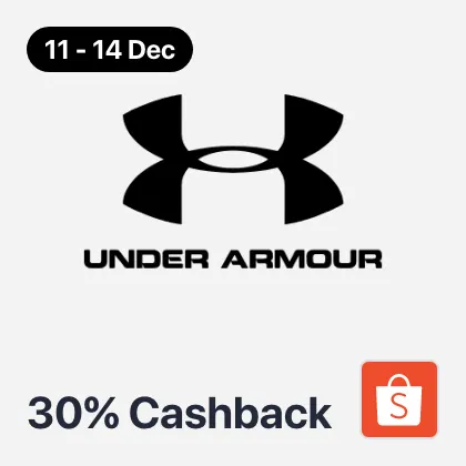 11 Dec - 14 Dec Under Armour Official Store 30%