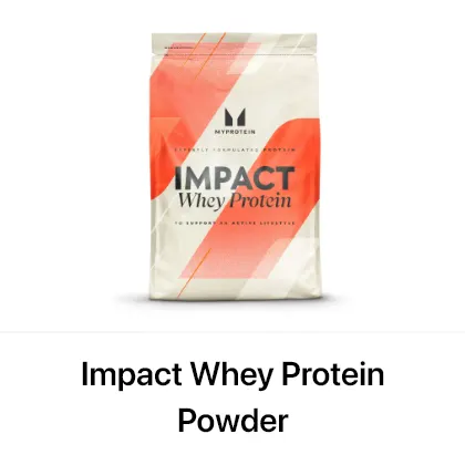 Impact Whey Protein Powder