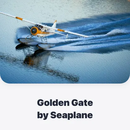 Golden Gate by Seaplane