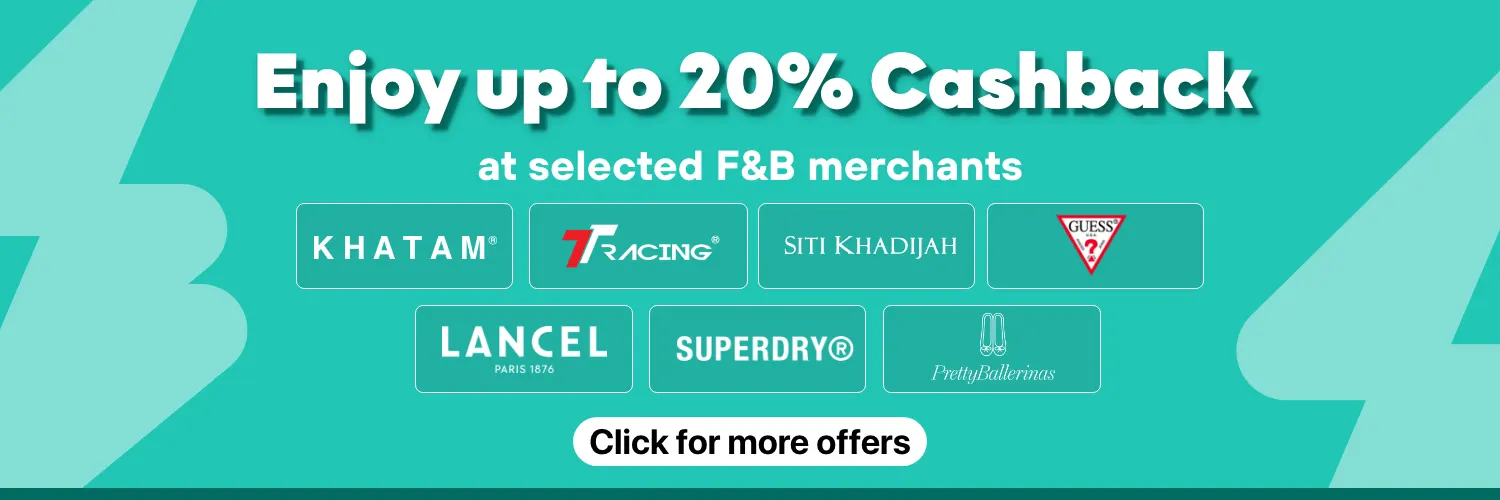 ShopBack Pay Up to RM35 Off
