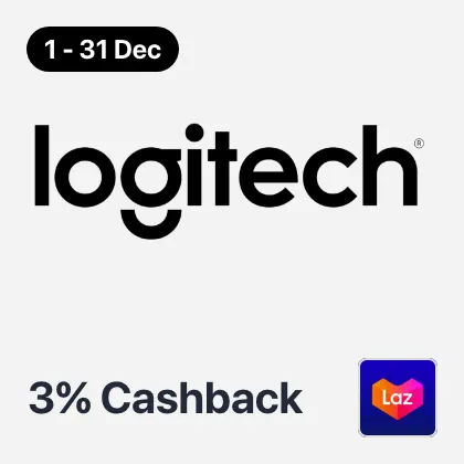 1 Dec - 31 Dec Logitech 3%