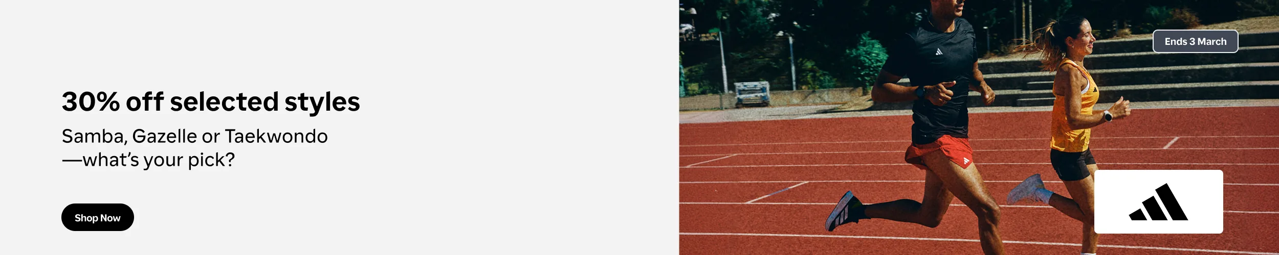 Adidas Adsale 2-8 March