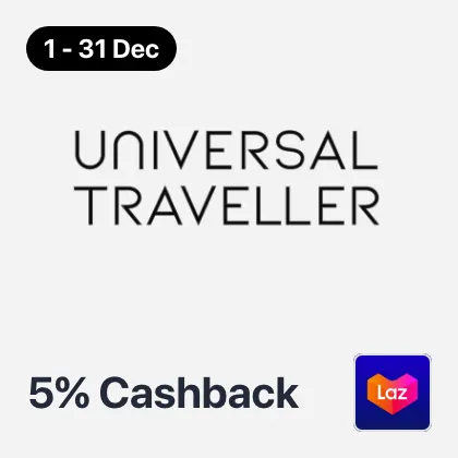 1 Dec - 31 Dec Universal Traveller 5%