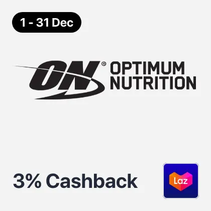 1 Dec - 31 Dec Optimum Nutrition 3%