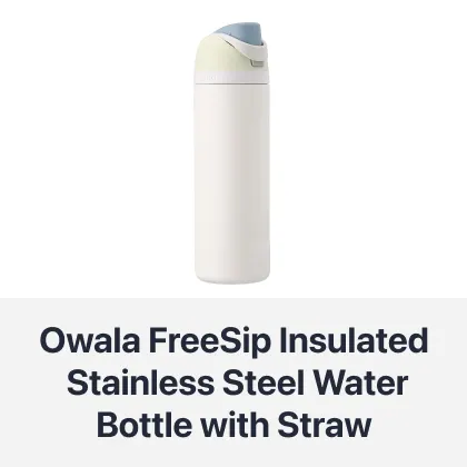 Owala FreeSip Insulated Stainless Steel Water Bottle with Straw