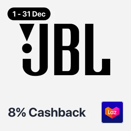 1 Dec - 31 Dec JBL 8%