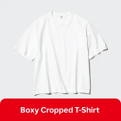 Boxy Cropped T-Shirt