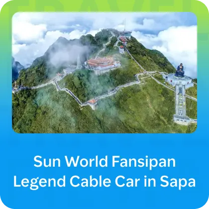 Sun World Fansipan Legend Cable Car in Sapa