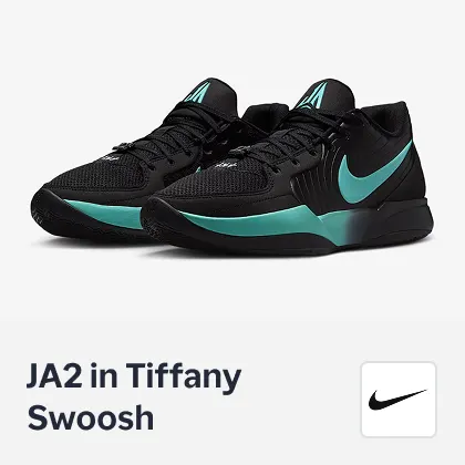 JA2 in Tiffany Swoosh