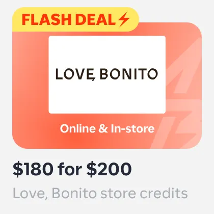 Love, Bonito BOTW - $180 for $200 (flash deal)