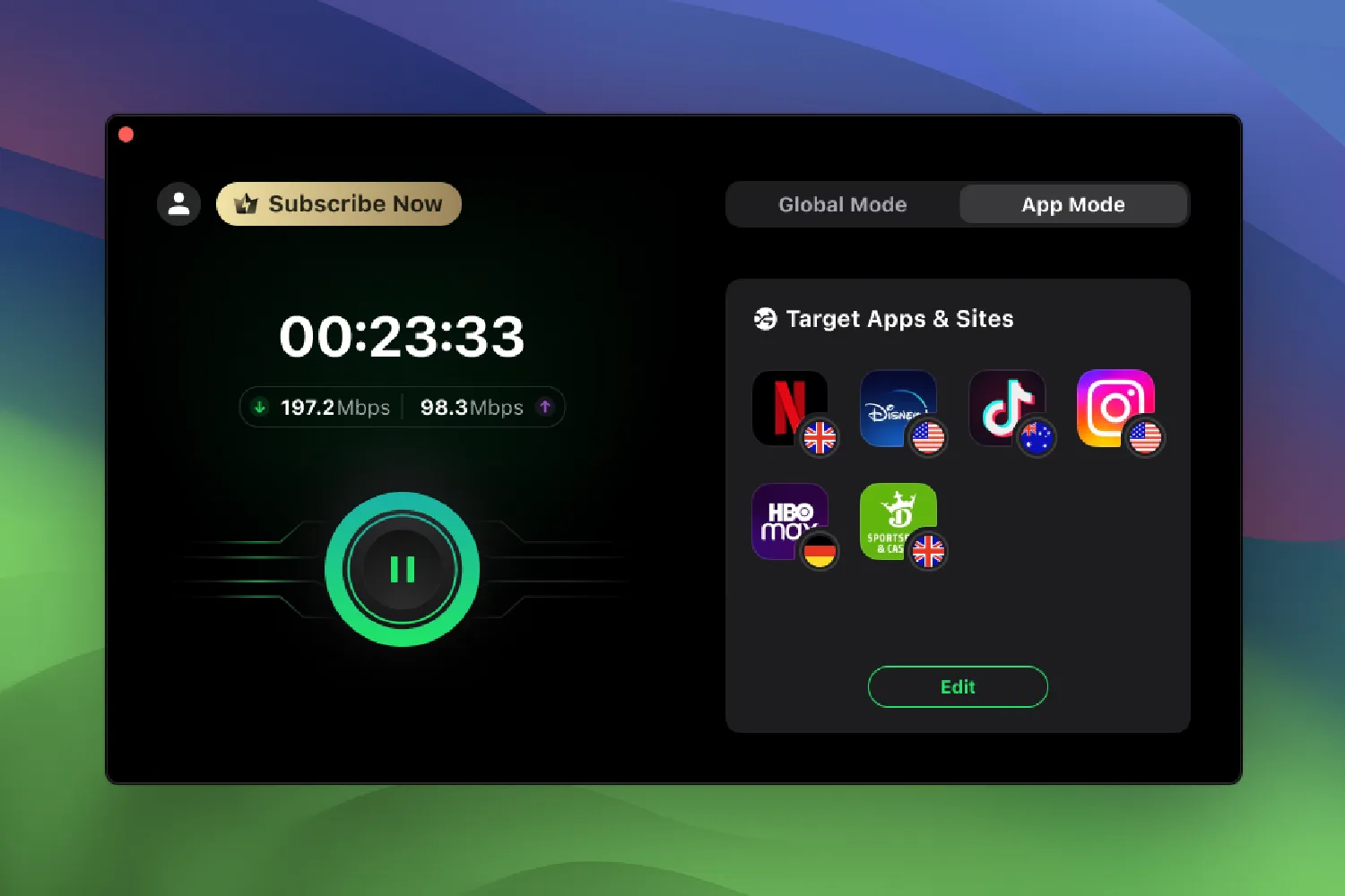 SafeShellVPN hero banner