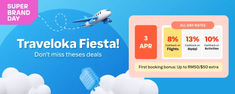 Traveloka Fiesta 3 Apr