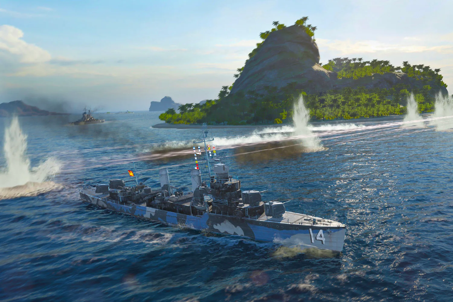 World of Warships hero banner