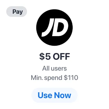 JD Sports Pay $5 off EC