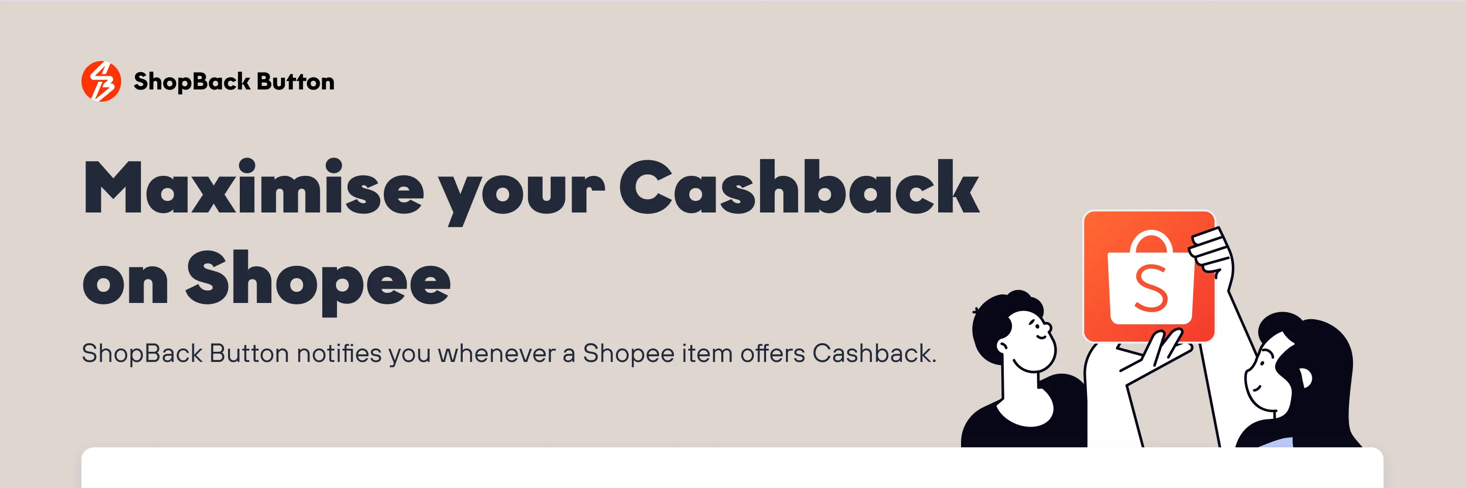 Maximise your Cashback on Shopee with ShopBack Button