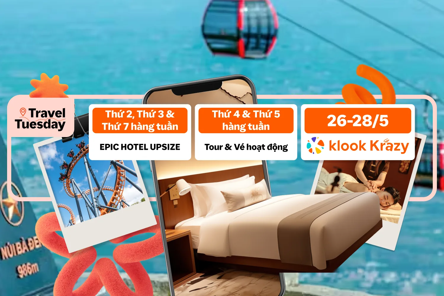 Klook Travel hero banner
