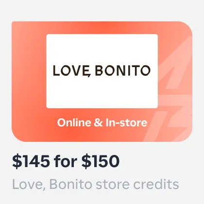 Love, Bonito MYS - $145 for $150