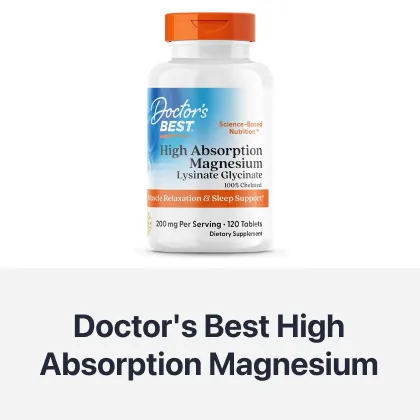 Doctor's Best High Absorption Magnesium, 120ct