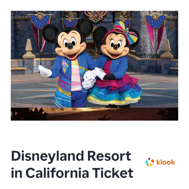 Disneyland Resort in California Ticket