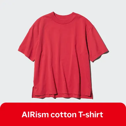 AIRism cotton T-shirt