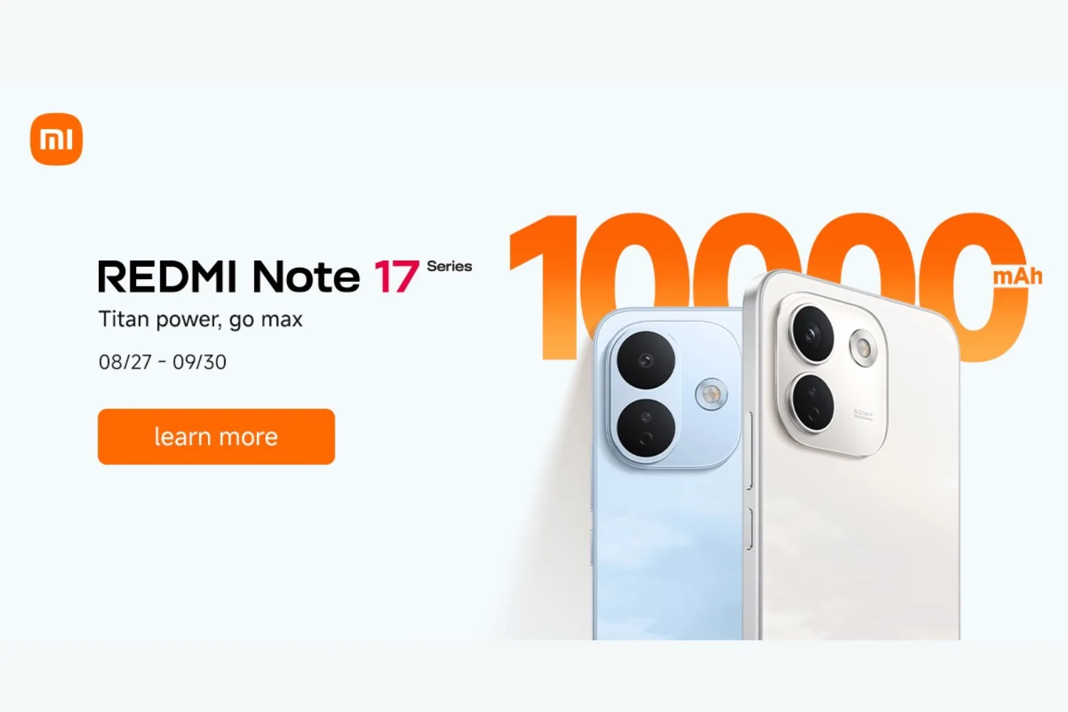 Xiaomi hero banner