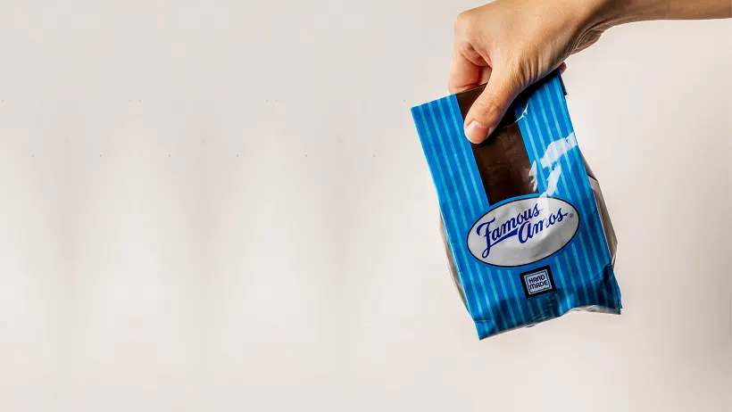 Famous Amos hero banner